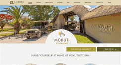 Desktop Screenshot of mokutietoshalodge.com