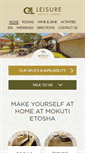 Mobile Screenshot of mokutietoshalodge.com